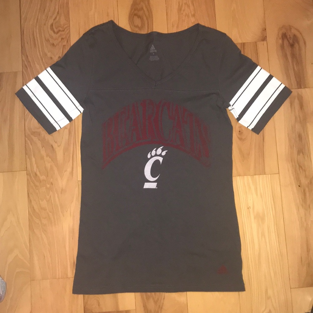 university of cincinnati adidas shirt